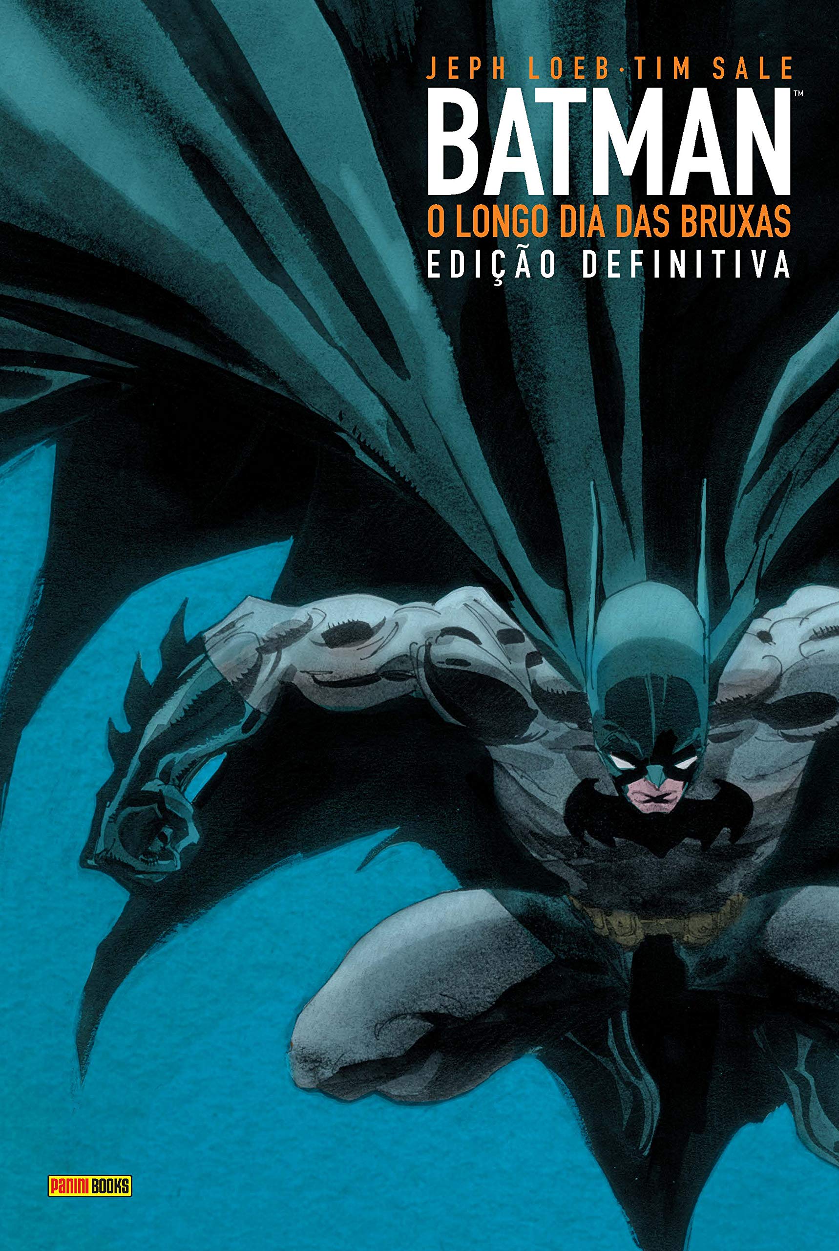 Capa da edição definitiva da HQ 'Batman: O Longo Dia das Bruxas'