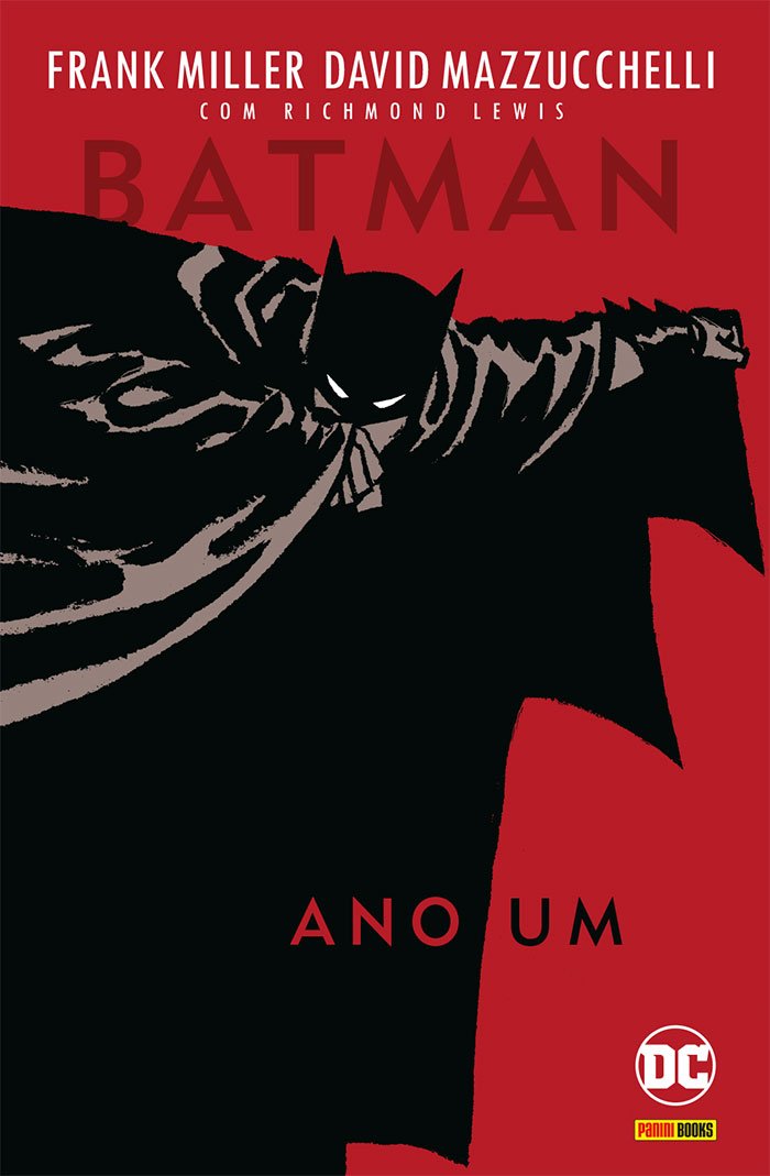 Capa da HQ 'Batman: Ano Um"