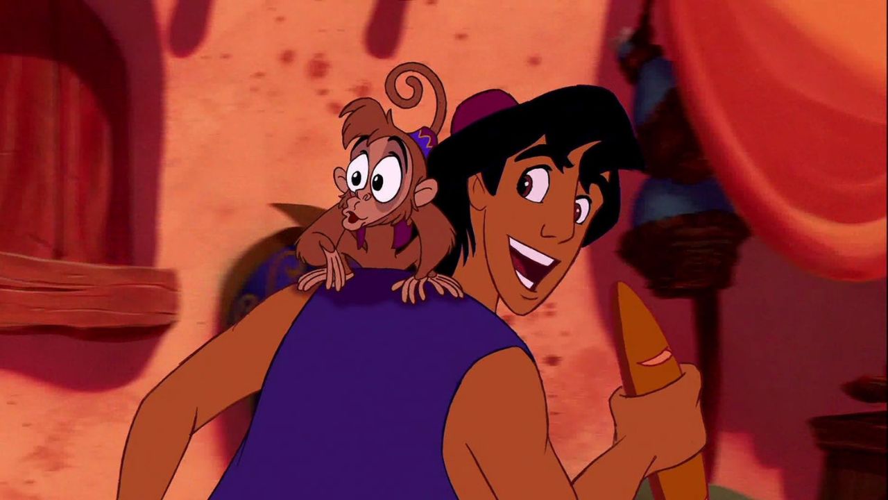 Qual é a raça do Abu, de Aladdin?