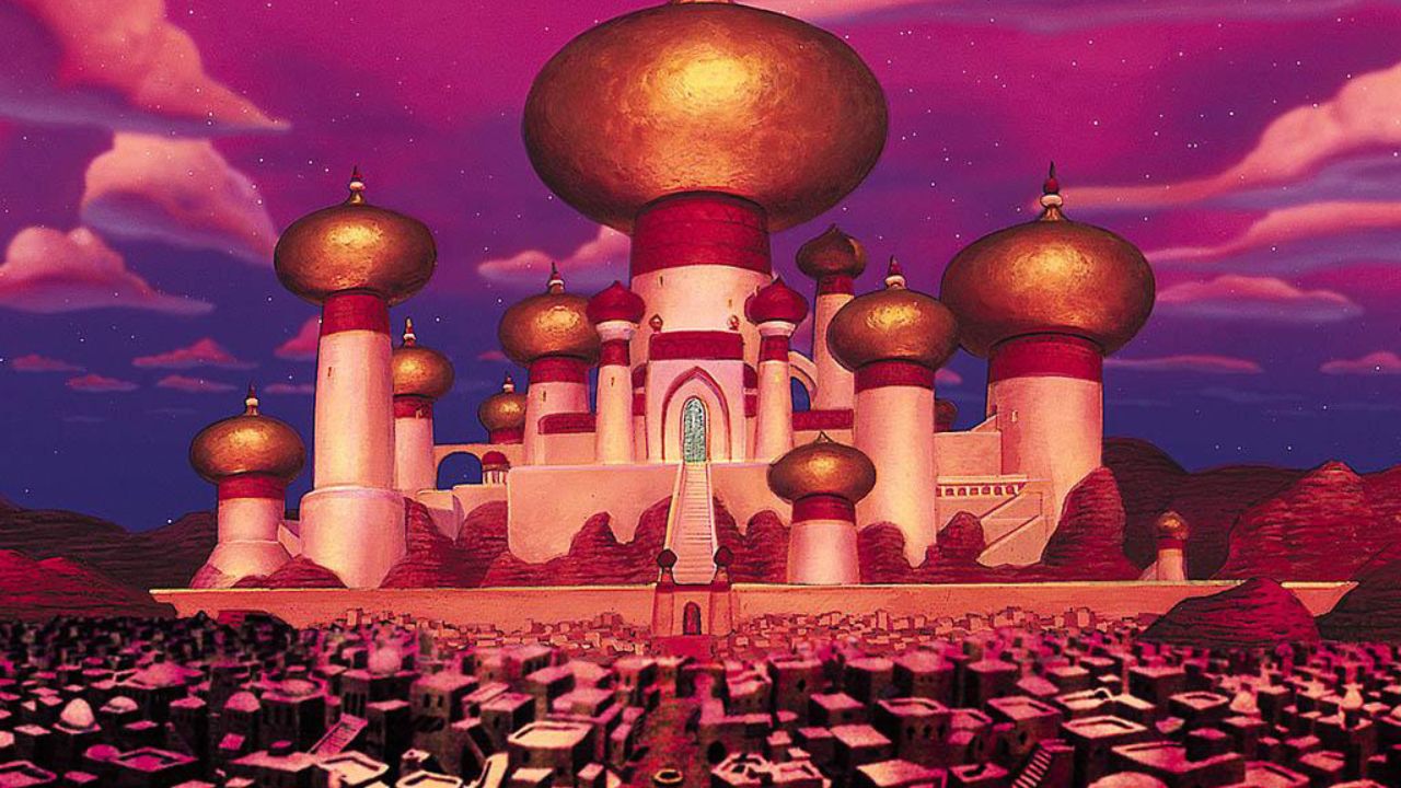 Agrabah, cidade onde Aladdin vive na animação