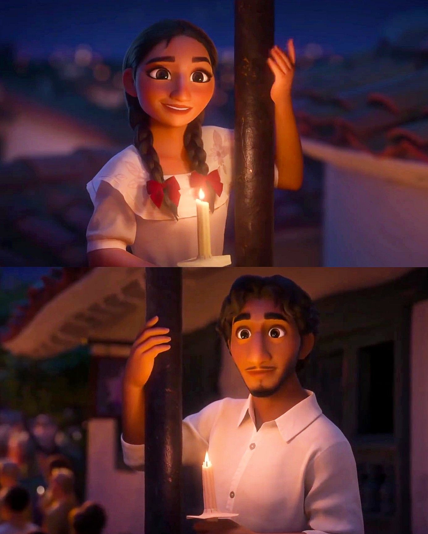 Alma e Pedro, personagens do filme 'Encanto'