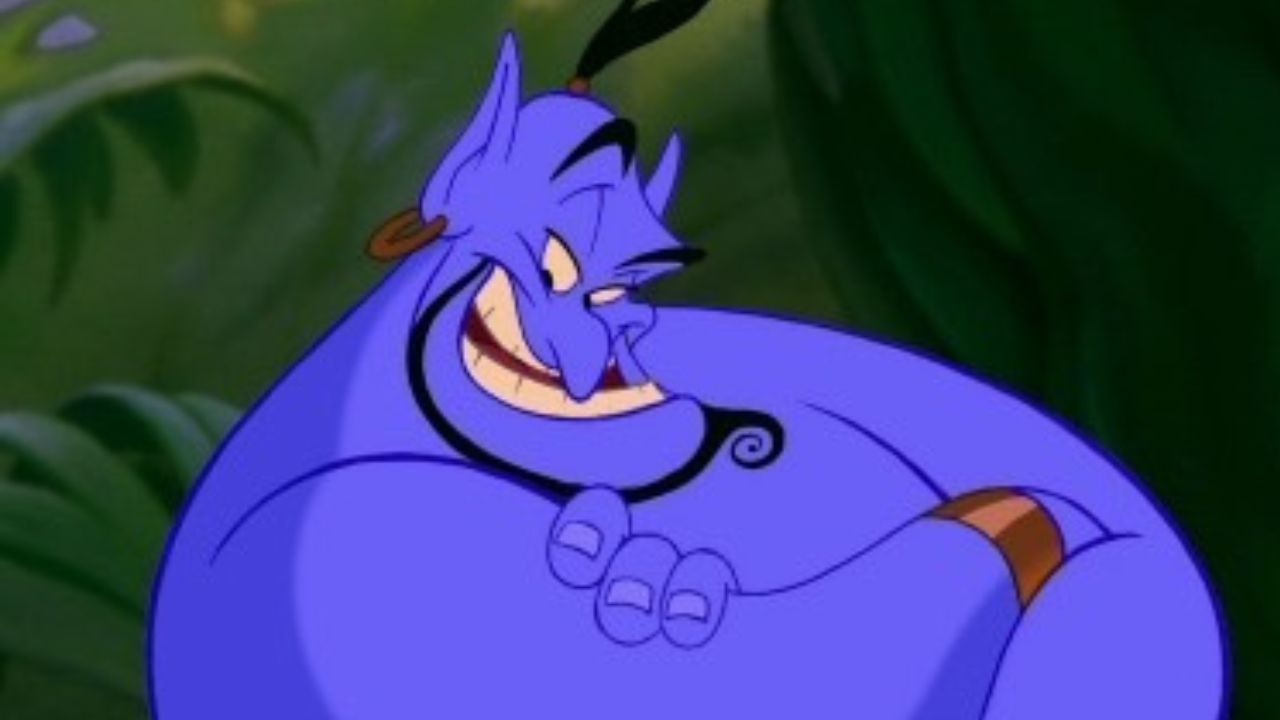 O Gênio da Lâmpada Mágica de 'Aladdin' 