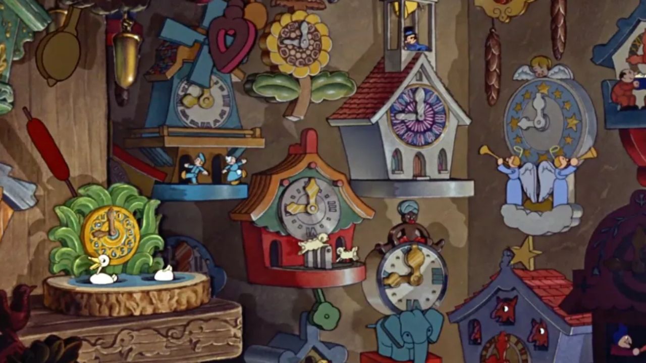 Relógio cuco- Pinoquio