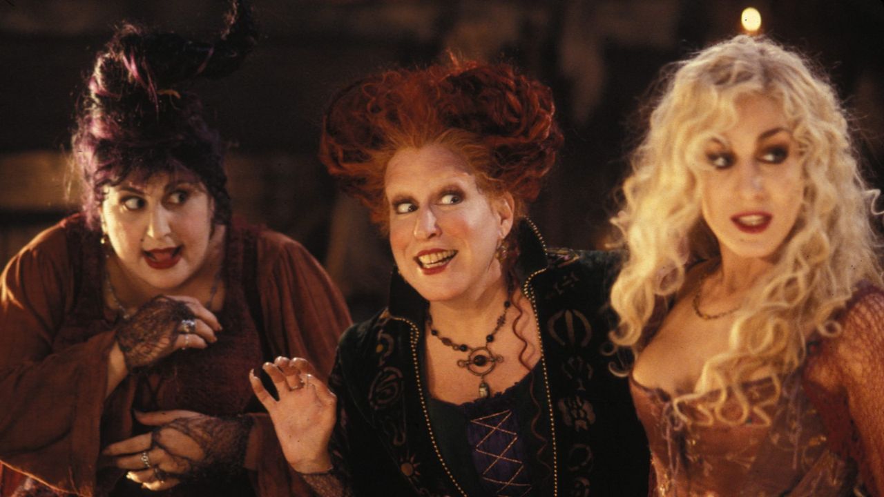 Sarah, Winifred e Mary, as bruxas de 'Abracadabra'