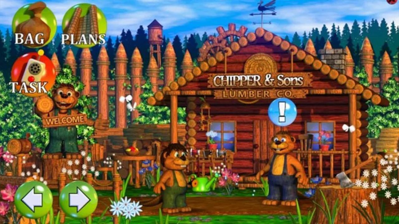 Imagem do jogo 'Chipper & Sons Lumber Co.'