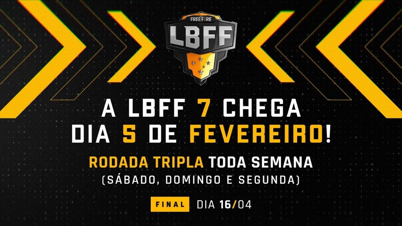 No dia 28 de maio acontecem - Free Fire Esports BR #LBFF