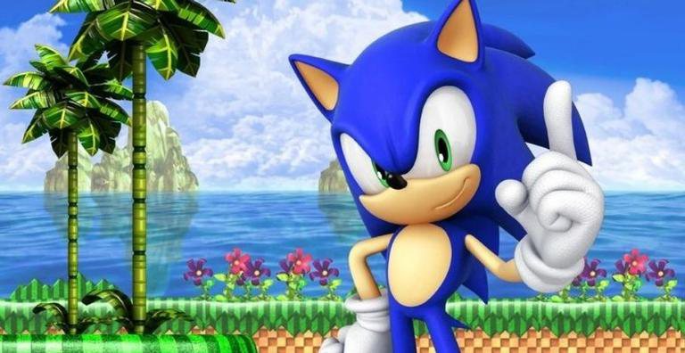 Imagem promocional do Sonic 