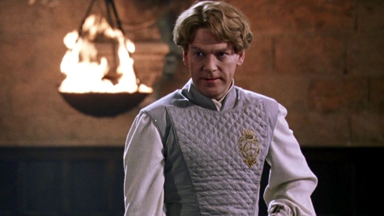 Kenneth Branagh como Gilderoy Lockhart em 'Harry Potter e a Câmara Secreta'