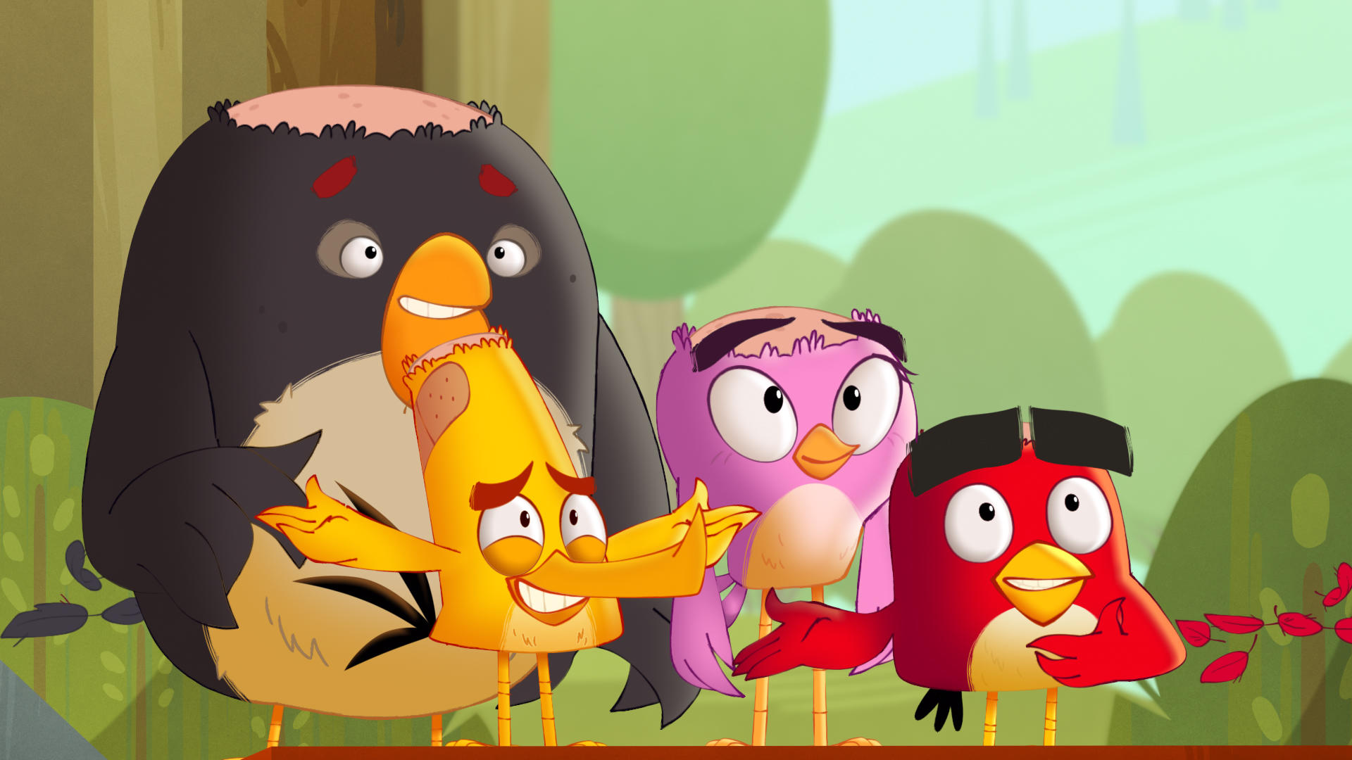 Cena de "Angry Birds: Loucuras de Verão" - Temporada 2 