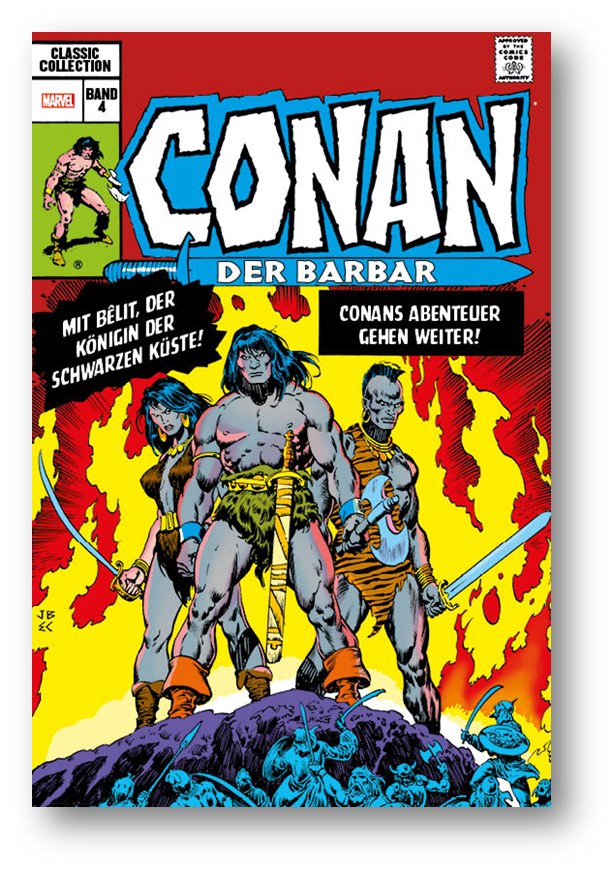 Conan, o Bárbaro:  A Era Marvel vol. 4 (Omnibus)