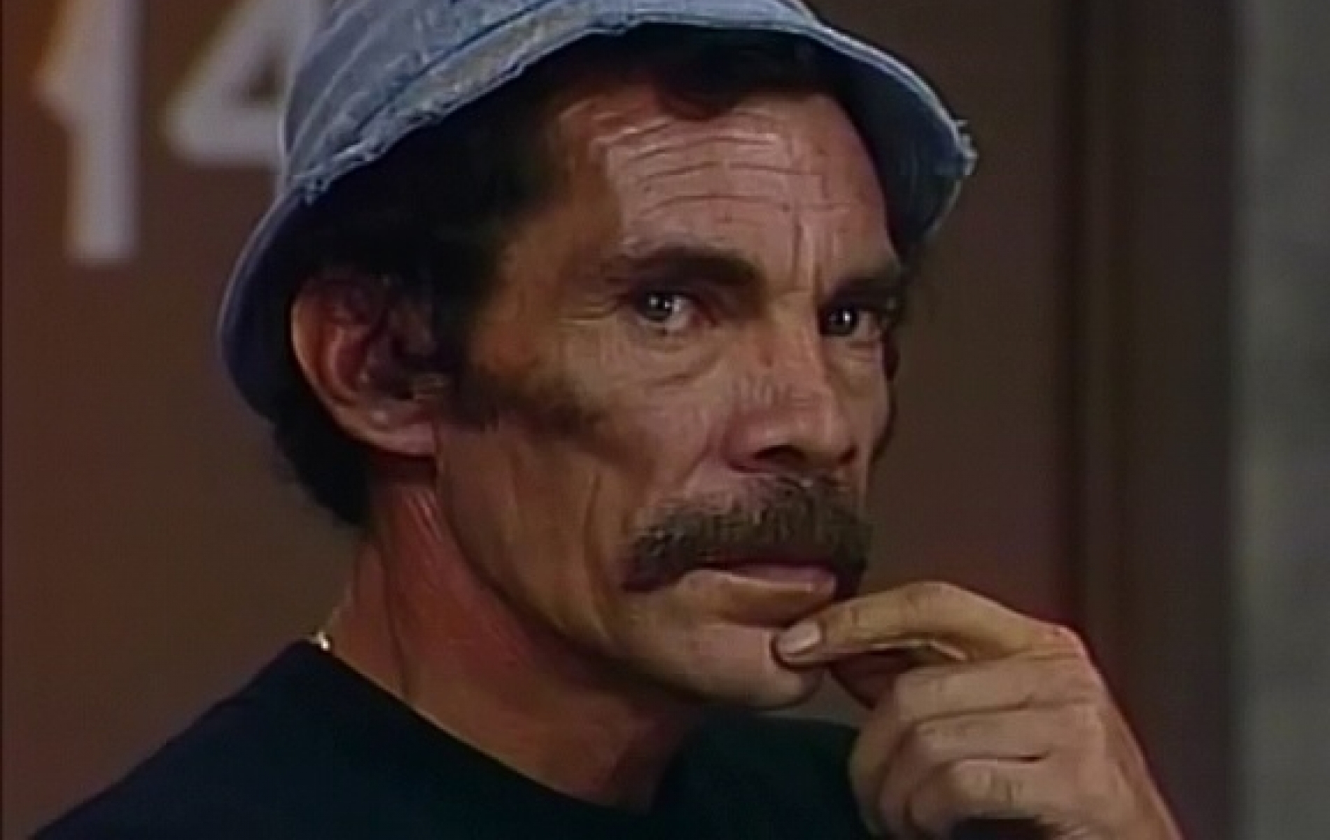 Ramon Valdés como Seu Madruga em 'Chaves'